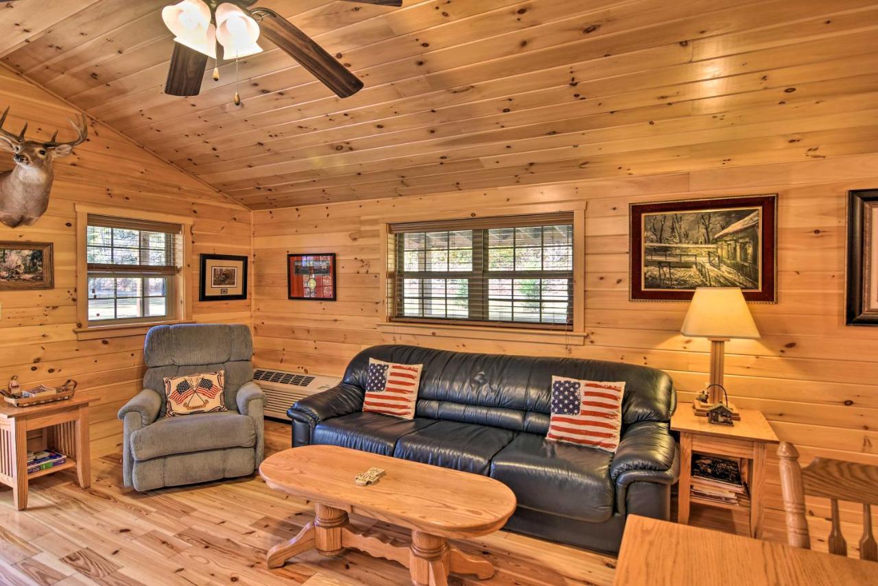 Cozy Anchors Away Cabin Hideaway With Fire Pit! Parsons Exterior photo
